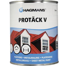 Plåtfärg HAGMANS Protäck vit 1L
