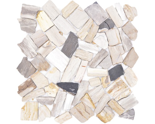 Mosaik CIOT FNWS mix wood 30,5x30,5 cm stone fossil