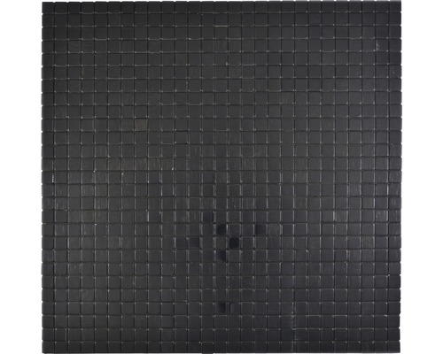 Mosaik metall självhäftande SAM 4AL1B svart matt 29 
x29 cm