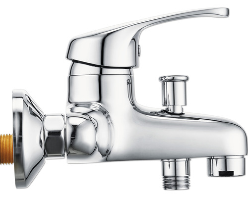 Blank armatur för tvättställ för väggmontering