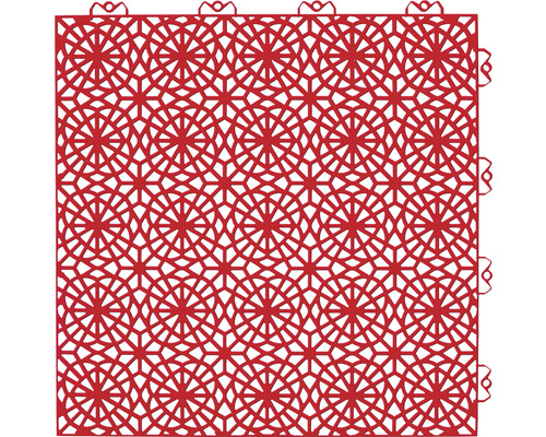 Golvplatta BERGO XL Plain Red 38x38cm Golvplatta BERGO XL Plain Red 38x38cm