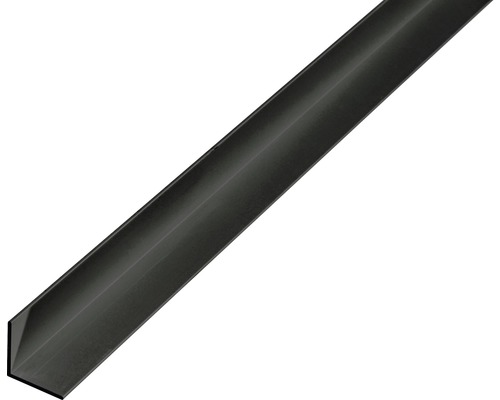 Vinkelprofil ALBERTS aluminium svart eloxerad 10x10x1mm 1m