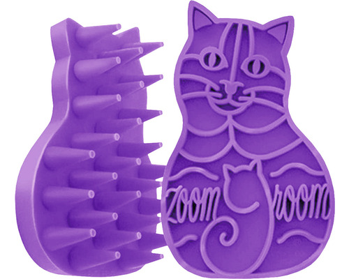 Kattborste KONG Cat ZoomGroom® lila