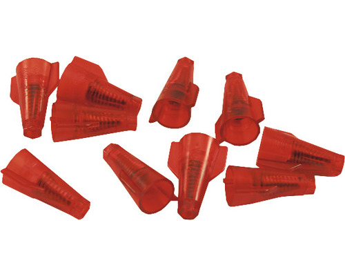 Toppklämma Torix röd 10-pack