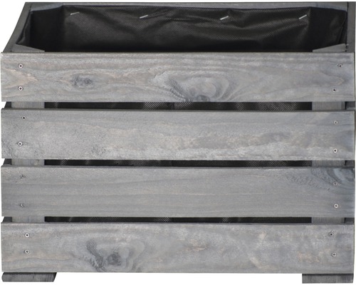 Träplanteringslåda med planteringsfolie