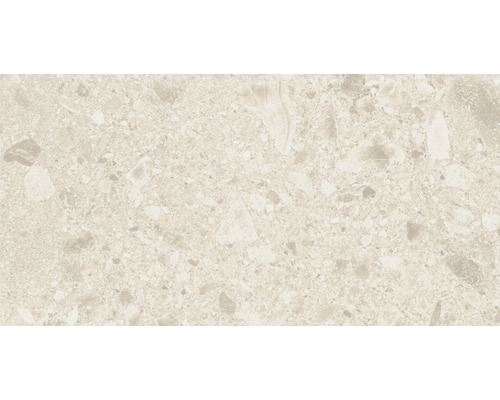 Närbild av en golvplatta med steninredning