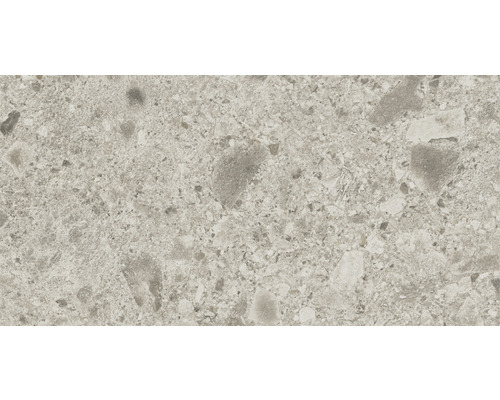 Närbild av en bänkskiva med spräcklig textur.