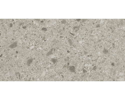 Närbild av en golvplatta med spräcklig textur