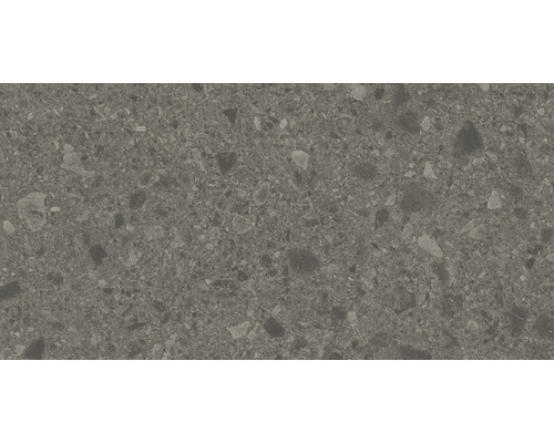 Mörkgrå arbetsbänk med spräckligt mönster