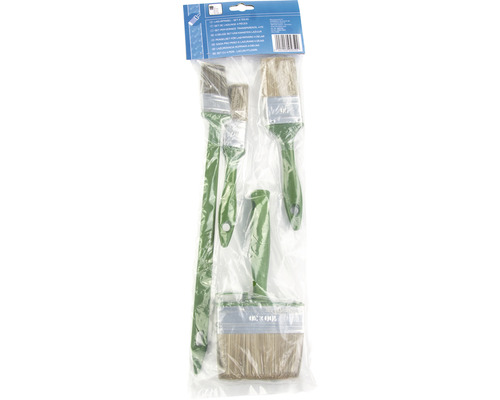 Lackpenselset med fyra delar i foliepåse