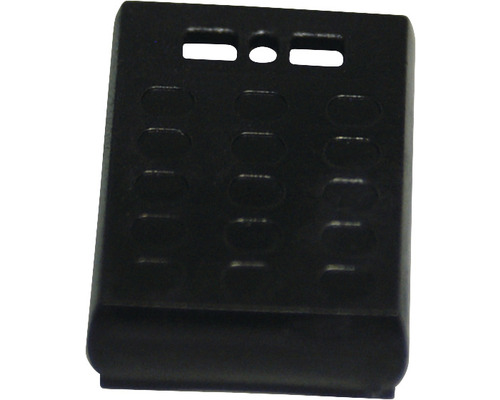 Svart fördelningsblock i plast