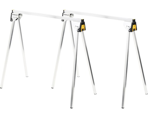 Sågbock STANLEY STST81337-1 Essential hopfällbar 2-pack Två metallbockar från Stanley