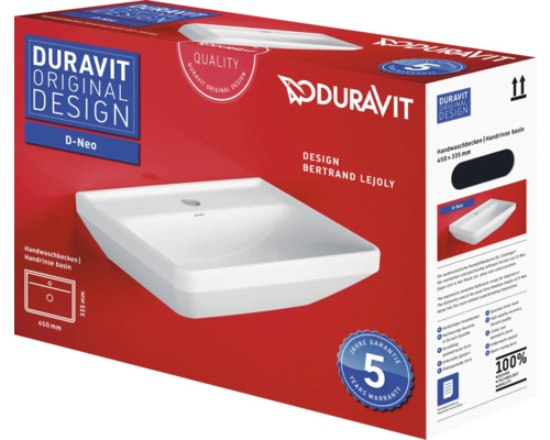 Duravit D-Neo handfat förpackning