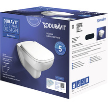Duravit DuraHome vägghängd toalett Rimless i produktkartong