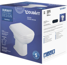 Duravit DuraHome golvstående toalett med mjukstängning i förpackning