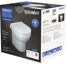 Duravit DuraStyle Basic stående toalettstol i kartong
