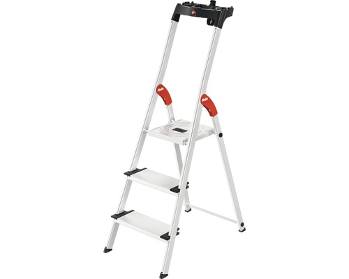Trappstege HAILO L60 aluminium 3 steg Trappstege HAILO L60 aluminium 3 steg