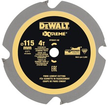 DeWalt Extreme sågklinga med 115 millimeters diameter för fibercement