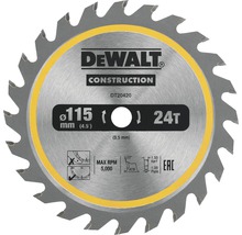 DeWalt sågklinga, 115 mm diameter, 24 tänder