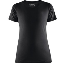 T-shirt BLÅKLÄDER dam kort ärm svart strl. L