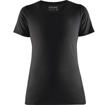 T-shirt BLÅKLÄDER dam kort ärm svart strl. M