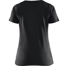 T-shirt BLÅKLÄDER dam kort ärm svart strl. M