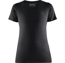 T-shirt BLÅKLÄDER dam kort ärm svart strl. S
