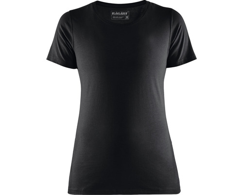 T-shirt BLÅKLÄDER dam kort ärm svart strl. XL