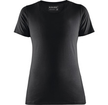 T-shirt BLÅKLÄDER dam kort ärm svart strl. XXL