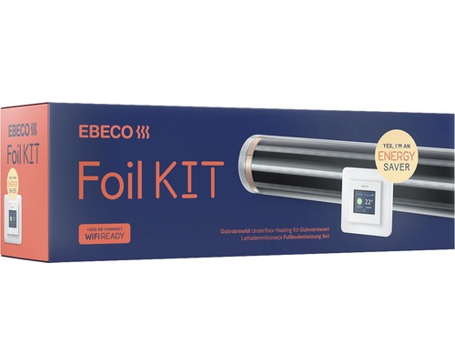 Golvvärme EBECO Foil Kit 500 10m² 43cm