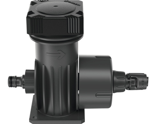 Gardena doserare för tillsats av gödningsmedel och växtskyddsmedel