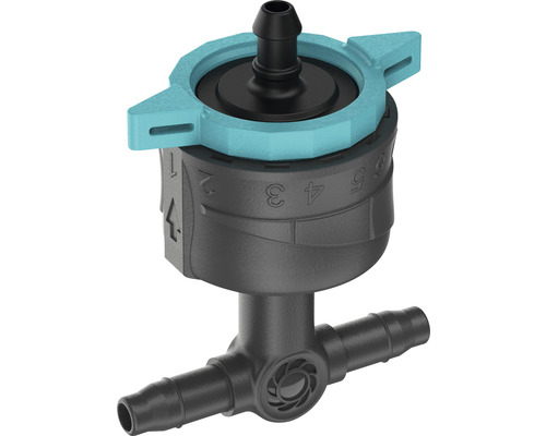 Droppbevattningsfördelare med regulator för trädgårdsbevattning