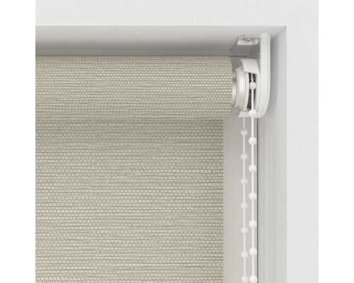 Detaljvy av en rullgardin med kedjemekanism