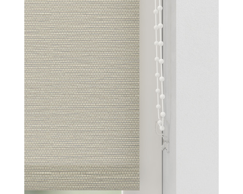 Rullgardin med dragsko i fönstret