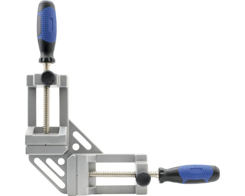 Hörnklämma för att fixera arbetsstycken i 90 graders vinkel