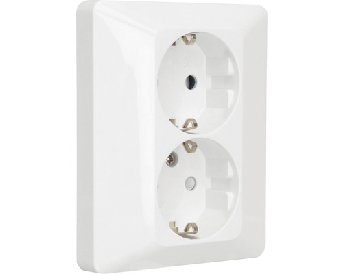 Dubbeluttag för inomhusbruk