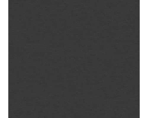Tapet A.S. CRÉATION enfärgad svart 10,05x0,53m Grå tygbakgrund
