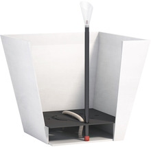 Blomlåda med bevattningssystem