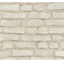 Närbild av en tapet med tegelmönster