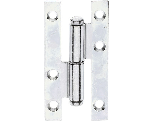 Lyftgångjärn ALBERTS 94x45x2,5mm höger sendzimirförzinkad