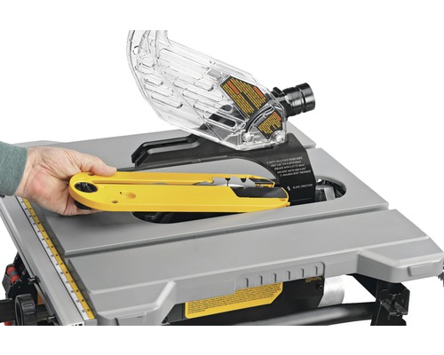 Bordsåg med skydd och klyvkniv