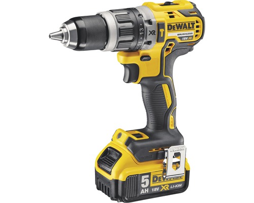 Slagborrmaskin DEWALT DCD796P2-QW inkl. 2 batterier 5,0Ah och laddare KAMPANJ: extra batteri på köpet