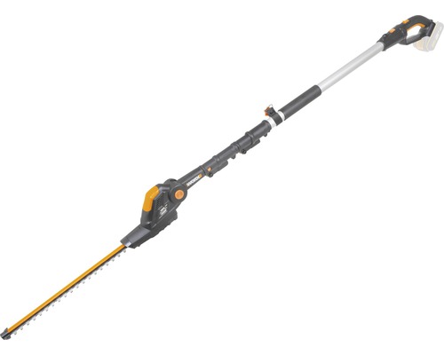 Batteridriven häcksax med utdragbart handtag för trädgårdsarbete