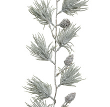 Dekorativ grangren med kottar