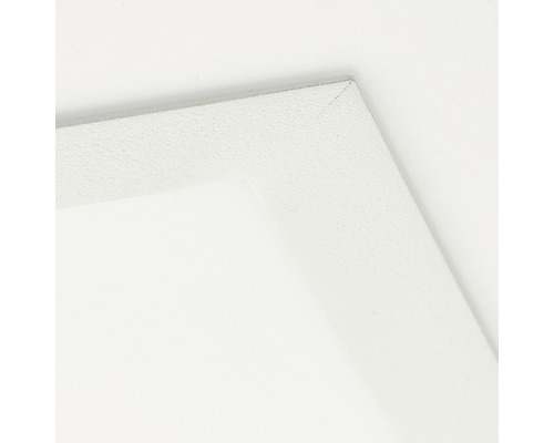 Detalj av en vit fotoram