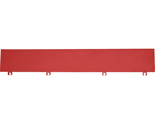 Kantlist BERGO Plain Red System 2 5,5x37,6cm 4-pack