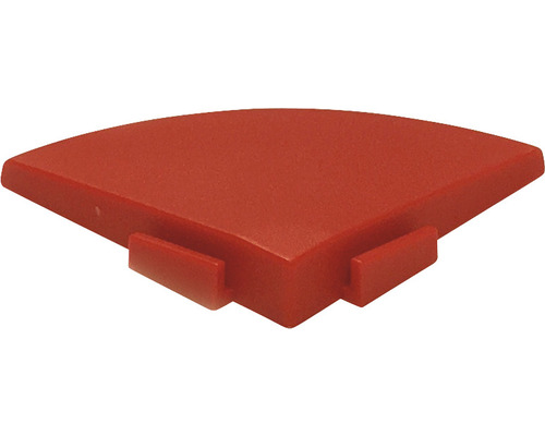 Hörnlist BERGO Plain Red System 2 5,5x5,5cm 4-pack