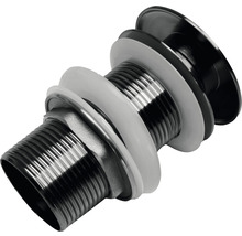 Bottenventil med gänga och tätningar för tvättställ