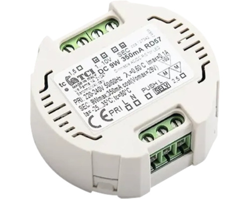 Driver SG Nano 350ma dc 9w vit Driver SG Nano 350ma dc 9w vit