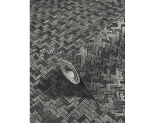 Tapetrulle med flätat mönster